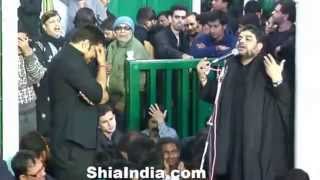 Maulana Luqman Hussain Moosavi Addressing Majlis at Qile Golconda 1435 Hijri