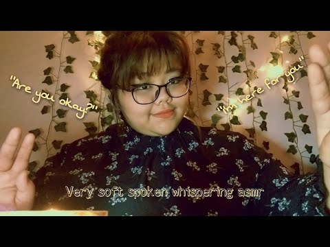 ASMR taking care of u (mental support 🫂face touching & tracing, brushing ur face, scalp massage)