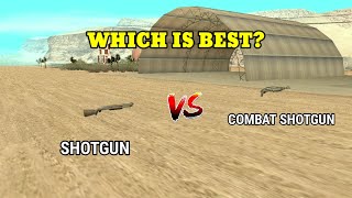 GTA SAN ANDREAS: COMBAT SHOTGUN VS SHOTGUN ( GTA EXPERIMENT )