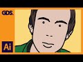 Creating a Julian Opie Style Portrait in Adobe Illustrator