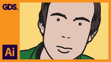 Create a Julian Opie Style Portrait In Illustrator - Part 1
