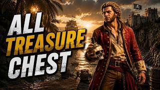 ALL 22 Treasure Map & Treasure Chest Locations | Black Flag Resynced!