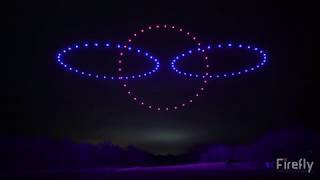 100-Drone Stock Show | Firefly Drone Shows