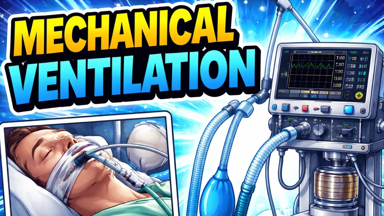 Mechanical Ventilation Full Lecture for Nursing Students |  Nursing & Medical Exam Preparation