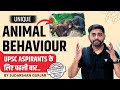 Environment for upsc  unique animal behaviour by sudarshangurjar