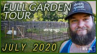 July 2020 Full Garden Tour