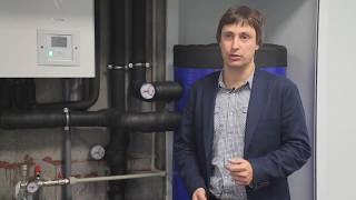 Тепловой насос Hitachi водух-вода. Отопление и охлаждение офиса
