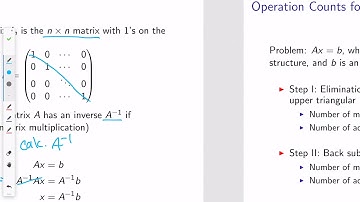 Gaussian Elimination and Complexity