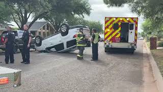 Rollover Crash on Hillcrest