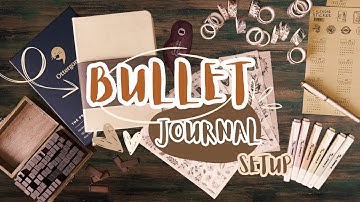 Beat procrastination by setting up a Bullet Journal 📚✍🏻 | Plan With Me 📝⏳