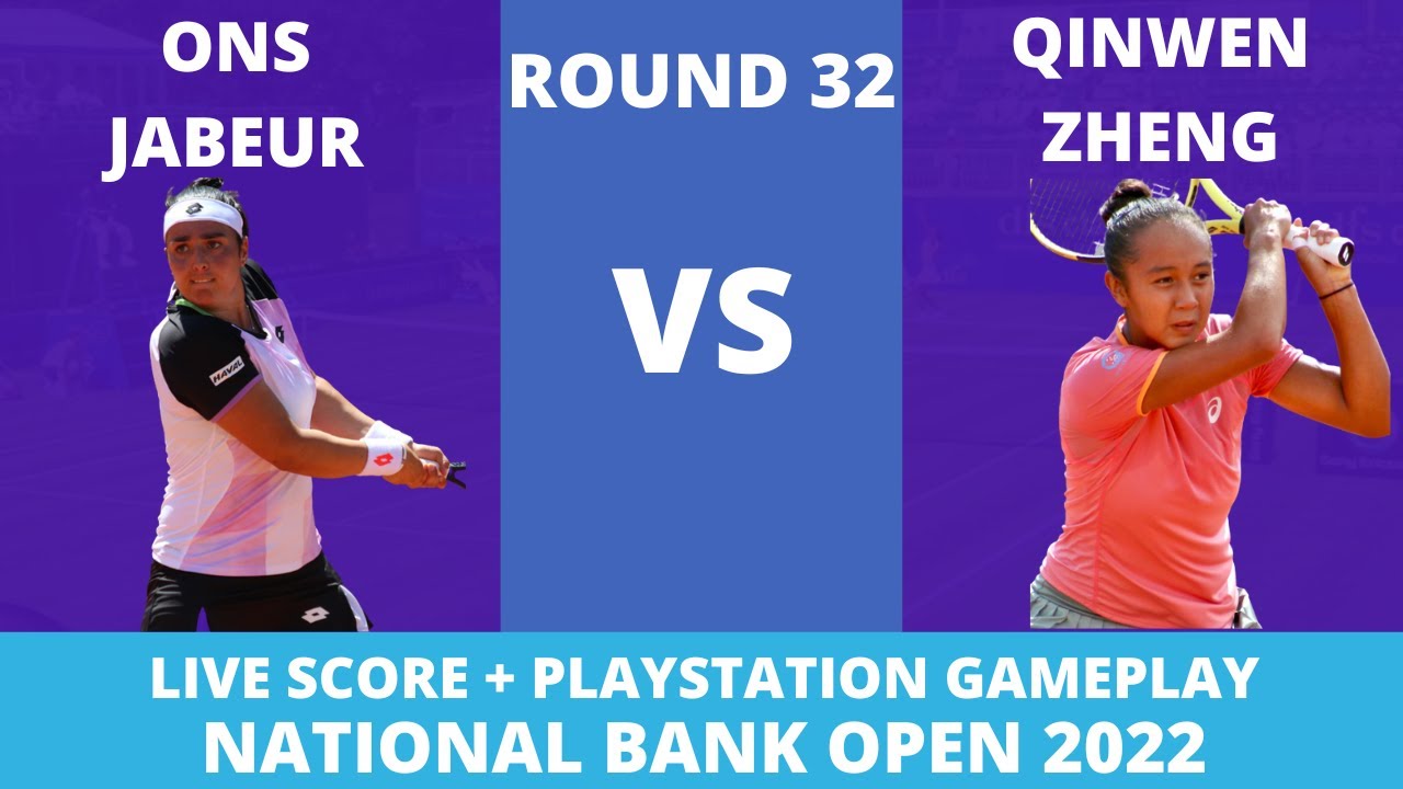 Ons Jabeur vs Qinwen Zheng Live Score + PS Gameplay Round 32 Walkover Ons Jabeur