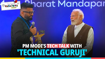 Do not miss! PM Modi talks about democratising tech with @TechnicalGuruji Gaurav Chaudhary