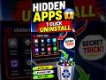 Laptop me Hidden Apps? 😱 Simple Trick Se Uninstall Karo #shorts #desktopicons #shortsfeed #pcsetup