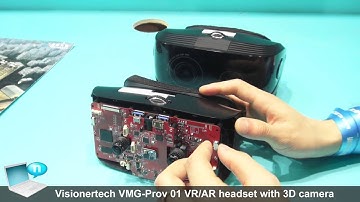 Visionertech VMG-Prov 01 VR/AR headset with 3D camera