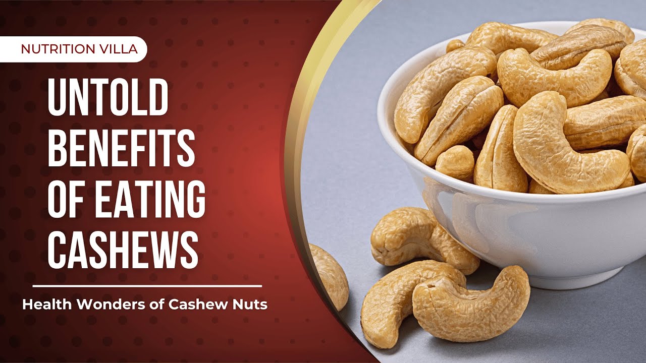 What are the health benefits of eating cashews? 💪🏻 10 Amazing