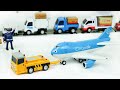 타요 토잉 자동차와 카고 비행기 공항 놀이! Tayo tow truck and cargo airplane toys