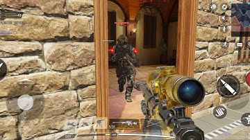 MP match gameplay with DLQ33 SNIPER in Monastery | Team deathmatch