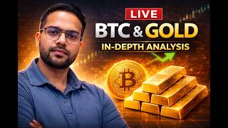 LIVE BTC & GOLD TRADING🔴| Institutional (High Accuracy Setup) #bullmatrix #livetrading