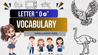 Words That Start With Letter Oo | o words | Learn Letter o | o word vocabulary | phonic sounds | Oo