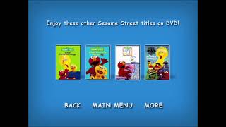 Sesame Street The Great Numbers Game 2001 Dvd Other Sesame Street Dvds Menu 