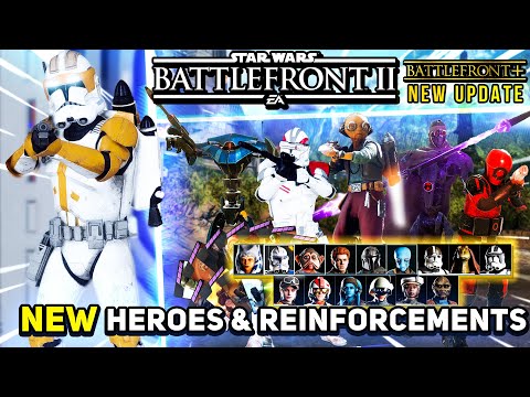 This Adds 10 NEW Reinforcements To Star Wars Battlefront 2! Battlefront  2022 Mod (Battlefront 2) 