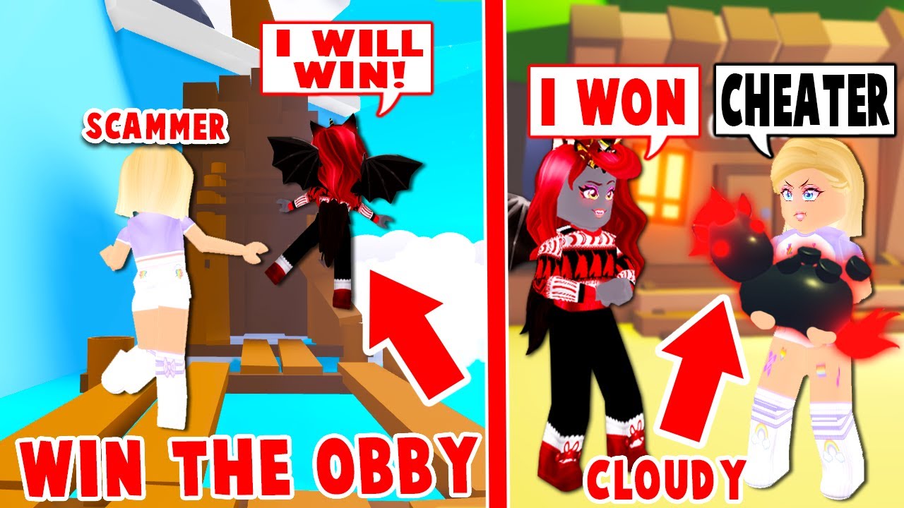 I Had To Beat This Scammer In An Obby In Order To Get My Pet Back In Adopt Me Roblox Youtube - ÑÐºÐ°Ñ‡Ð°Ñ‚ÑŒ this new roblox obby gives real free robux no
