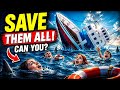 🧜♀️ Who Is Safe To Choose? Only 1 Can Save Her! 😱🧩