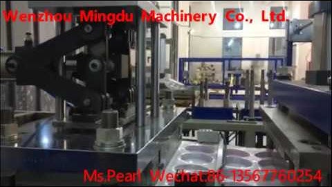 thermoforming machine for male mould