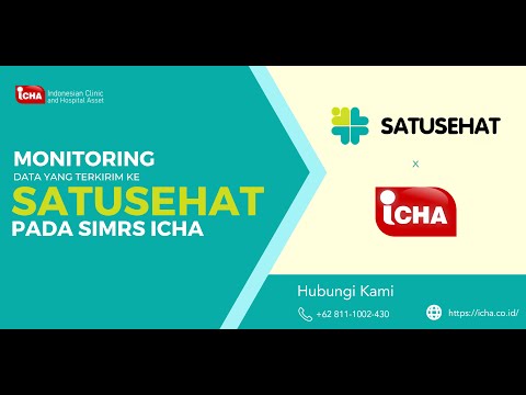 Monitoring data yang terkirim ke SATUSEHAT pada SIMRS ICHA - video from Icha