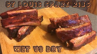 St Louis Spare Ribs | Wet vs Dry | Smoked on Yoder YS640