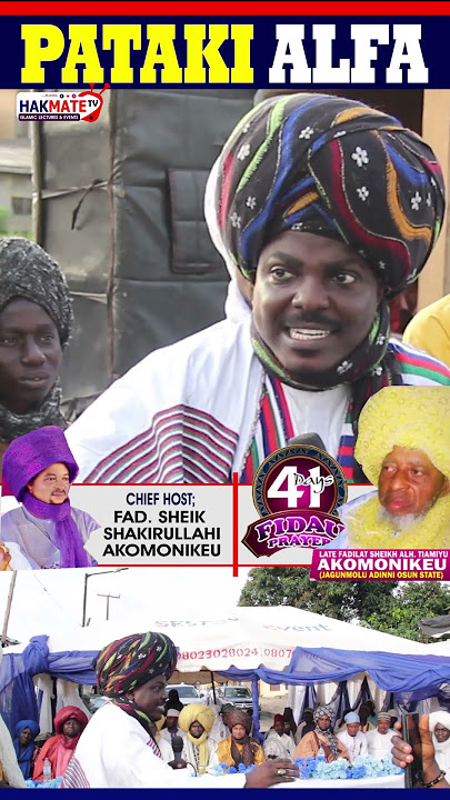 Pataki Awon alfa#islamlecture #hakmatetvproductions
