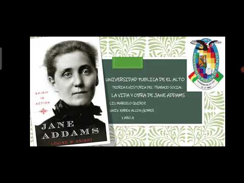 La vida y obras de Jane Addams