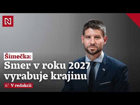 Predseda PS Šimečka: Smer v roku 2027 vyrabuje krajinu