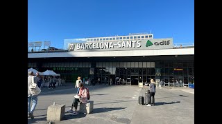 Travelling from Barcelona to Madrid by train