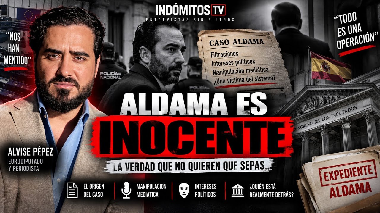 ALVISE PÉREZ DEFIENDE A ALDAMA: “ES INOCENTE” | Revela su versión del CASO KOLDO