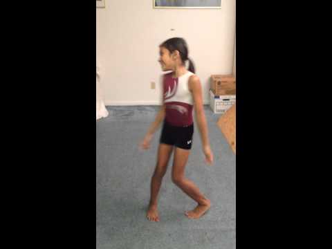 How to do a double back handspring