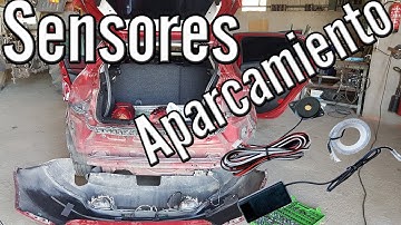 Como instalar sensores de aparcamiento ELECTROMAGNETICOS | Laur