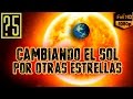 ¿Qué pasaría con la Tierra si cambiáramos el Sol por estrellas mas grandes?