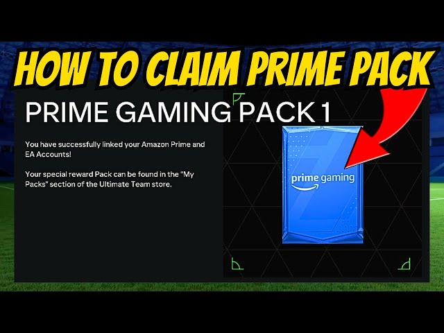 HOW TO CLAIM PRIME GAMING PACK ON EAFC 24 (LINK EA