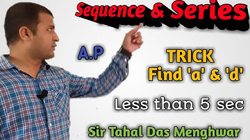 Arithmetic Progression Trick in 2 Seconds | Sequence and Series Shortcut