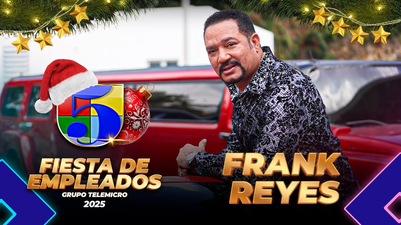 🔥 FRANK REYES EN VIVO 🔥 Presentación Musical | Fiesta de Empleados Telemicro 2025