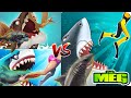 Hungry Shark Primal VS Hungry Shark Evolution VS Hungry Shark World - ALL SHARK AND SKIN UNLOCKED