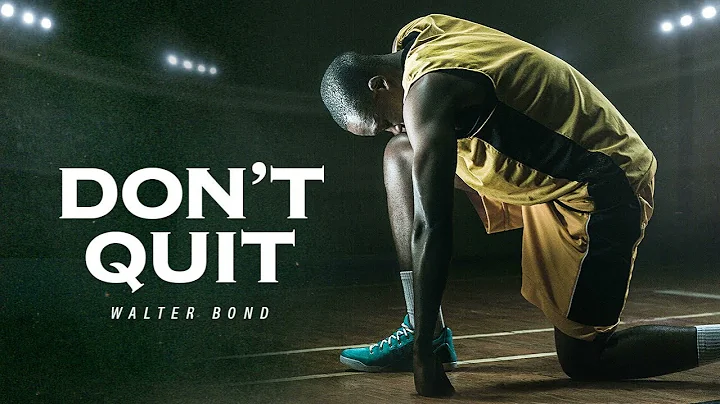 I WASN'T RAISED A QUITTER - A Tribute to Dad   Former NBA Athlete Walter Bond Motivational Speech
