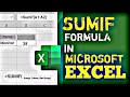 SUMIF Formula in Microsoft Excel | Excel ma Sumif Formula kese kare | Microsoft Office Academy