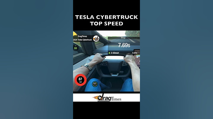 Tesla Cybertruck TOP SPEED  #automobile #cybertruck #tesla