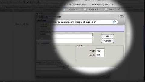 Creating a web page in Moodle