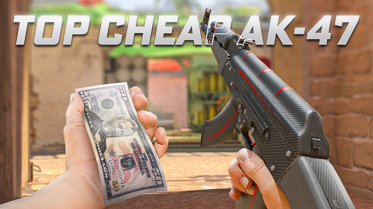 10 BEST CHEAP AK-47 SKINS in CS2 (2026)