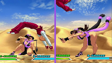 Mai Shiranui versus King (8 Star Max Difficulty)  - Capcom Vs SNK 2