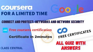 Connect And Protect Networks And Network Security  week14 All Quiz Answerscoursera learning