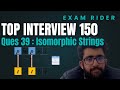 Isomorphic Strings | LEETCODE | TOP INTERVIEW 150 | C++ #education #computerscience #datastructure